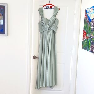 Sage Green Long Dress